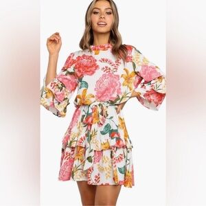 Petal & Pup Floral Bell Sleeve Shift Dress